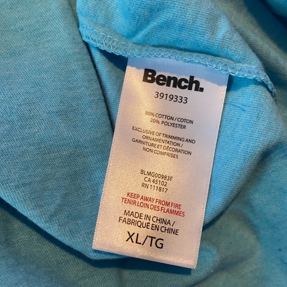 BrandNew Tee shirts from Bench. Turquoise, size XL . Perfect this Summer👌🏻☀️😎 - Picture 4 of 4